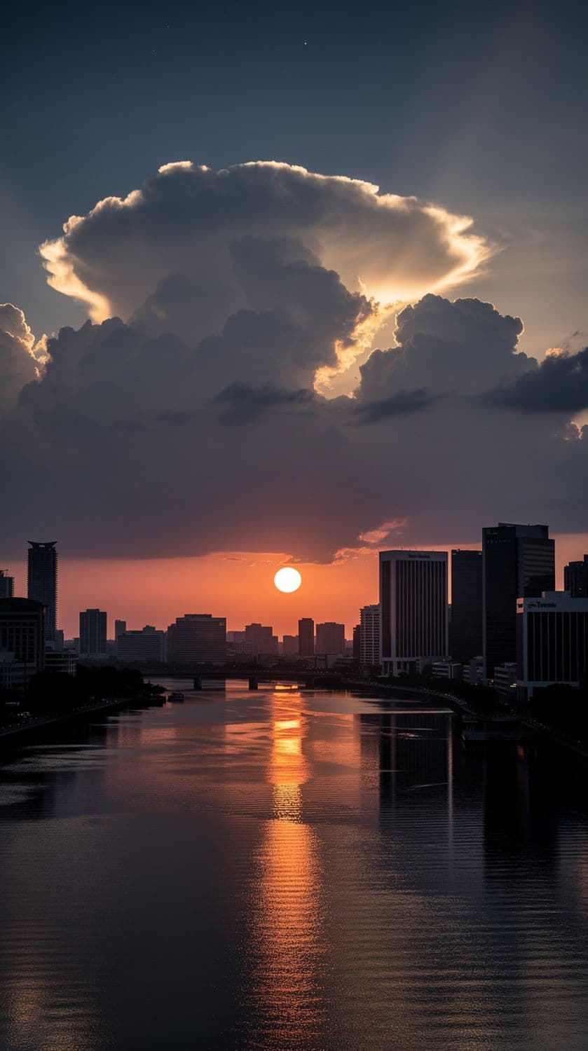 Nightfall Over the City