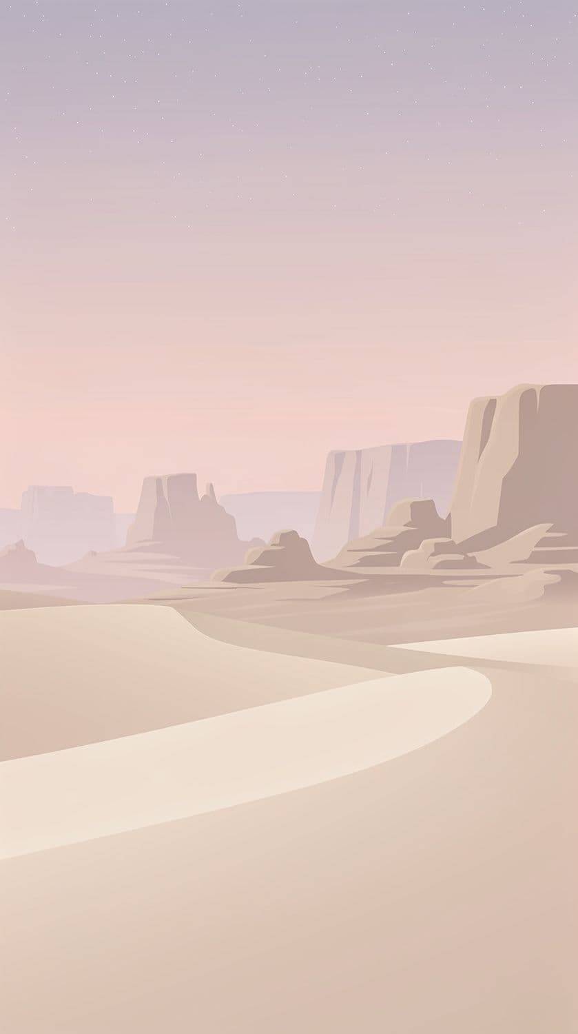 Ethereal Desert Calm