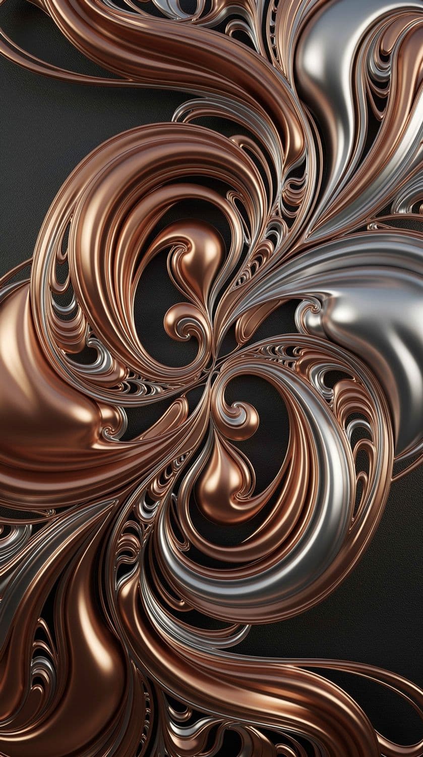 Metallic Art Nouveau