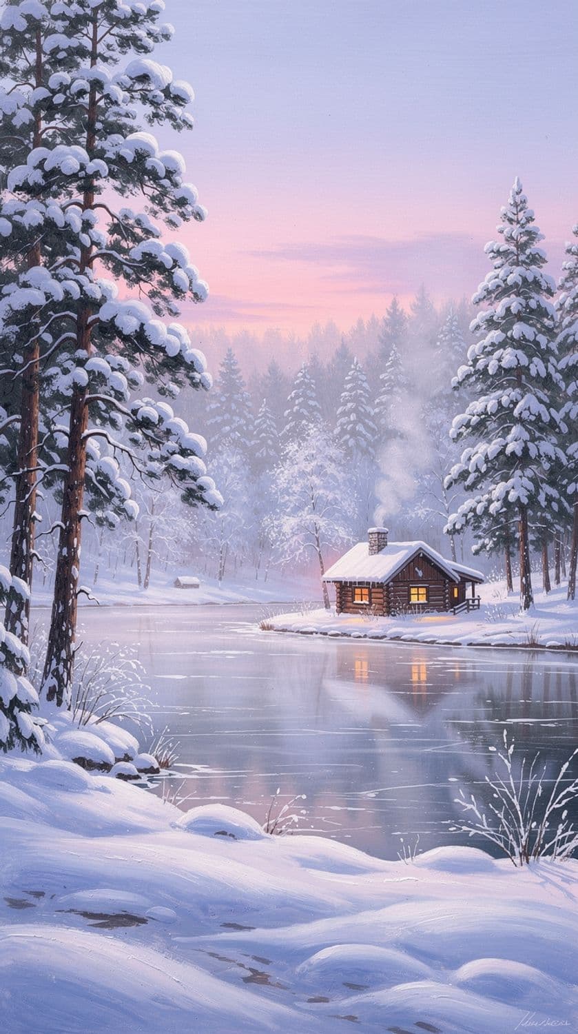 Peaceful Winter Wonderland