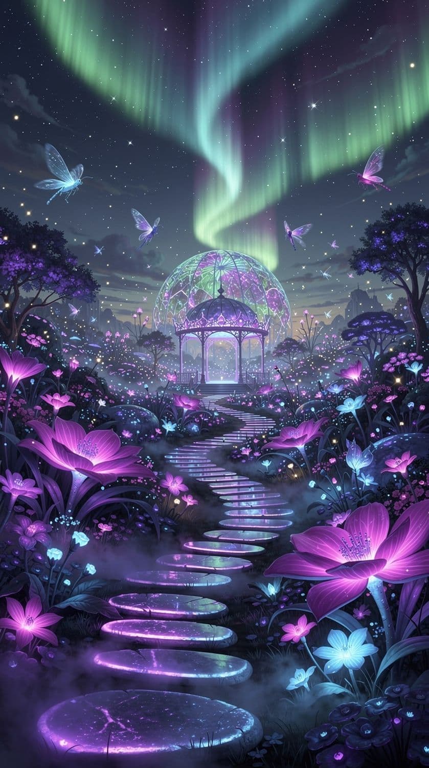 Ethereal Garden Sanctuary