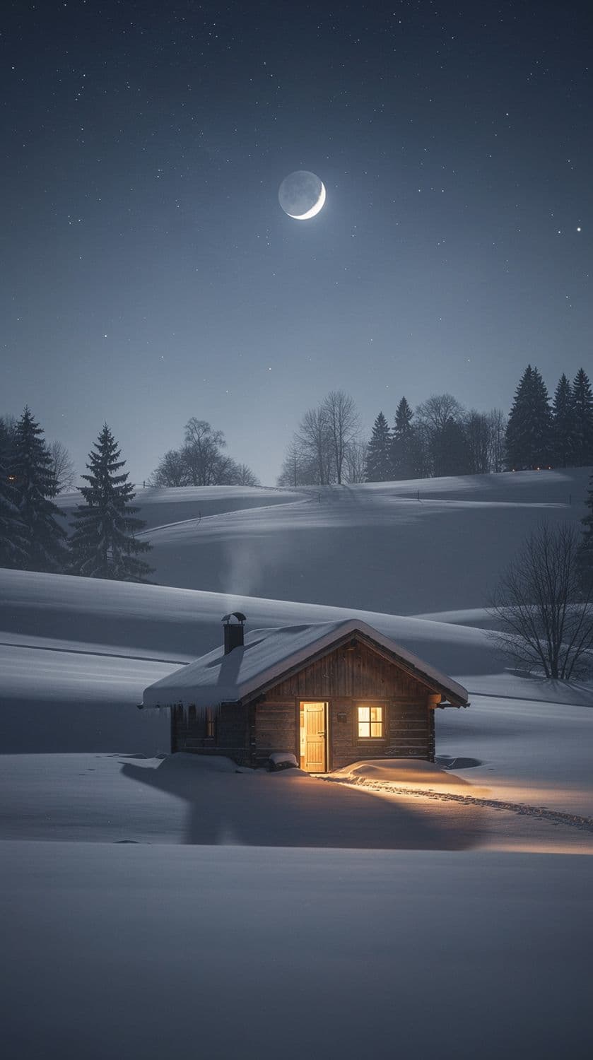 Winter Night Serenity