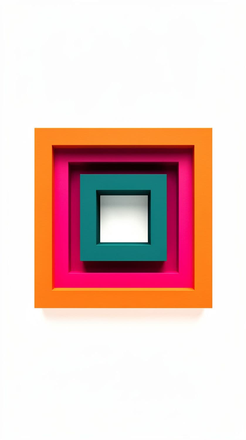 Concentric Squares of Color