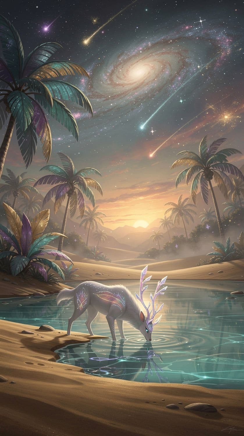Enchanted Desert Oasis