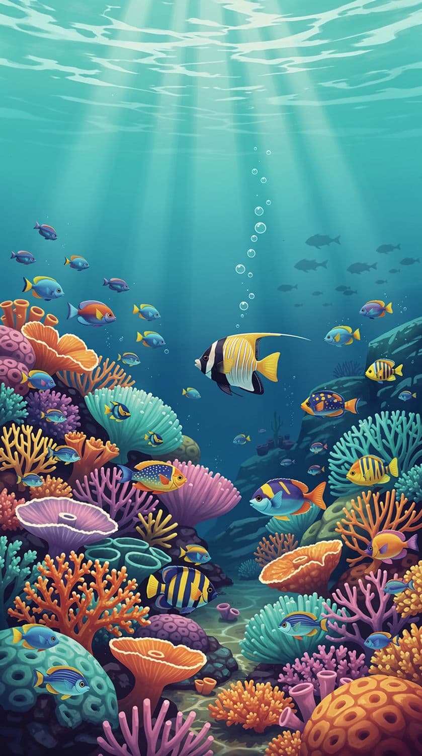 Vibrant Coral Reef