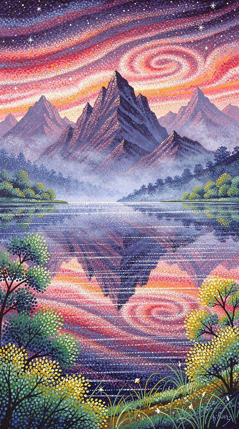 Twilight Mountain Majesty