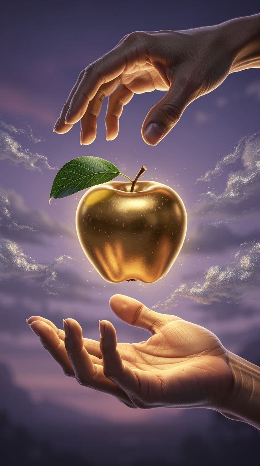 Golden Apple in Twilight