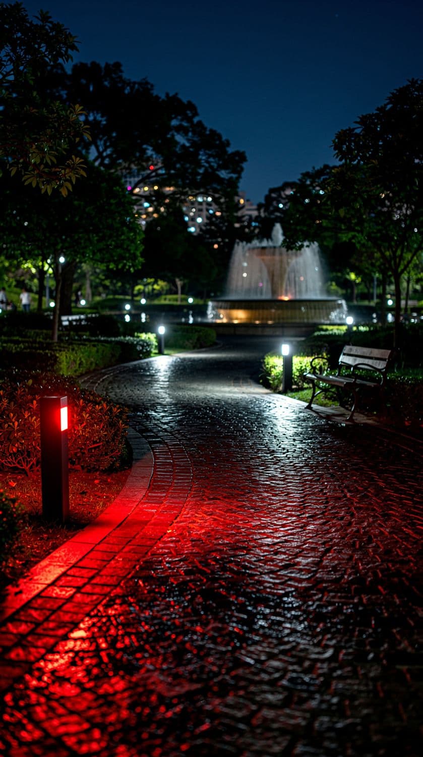 Urban Park Night Walk