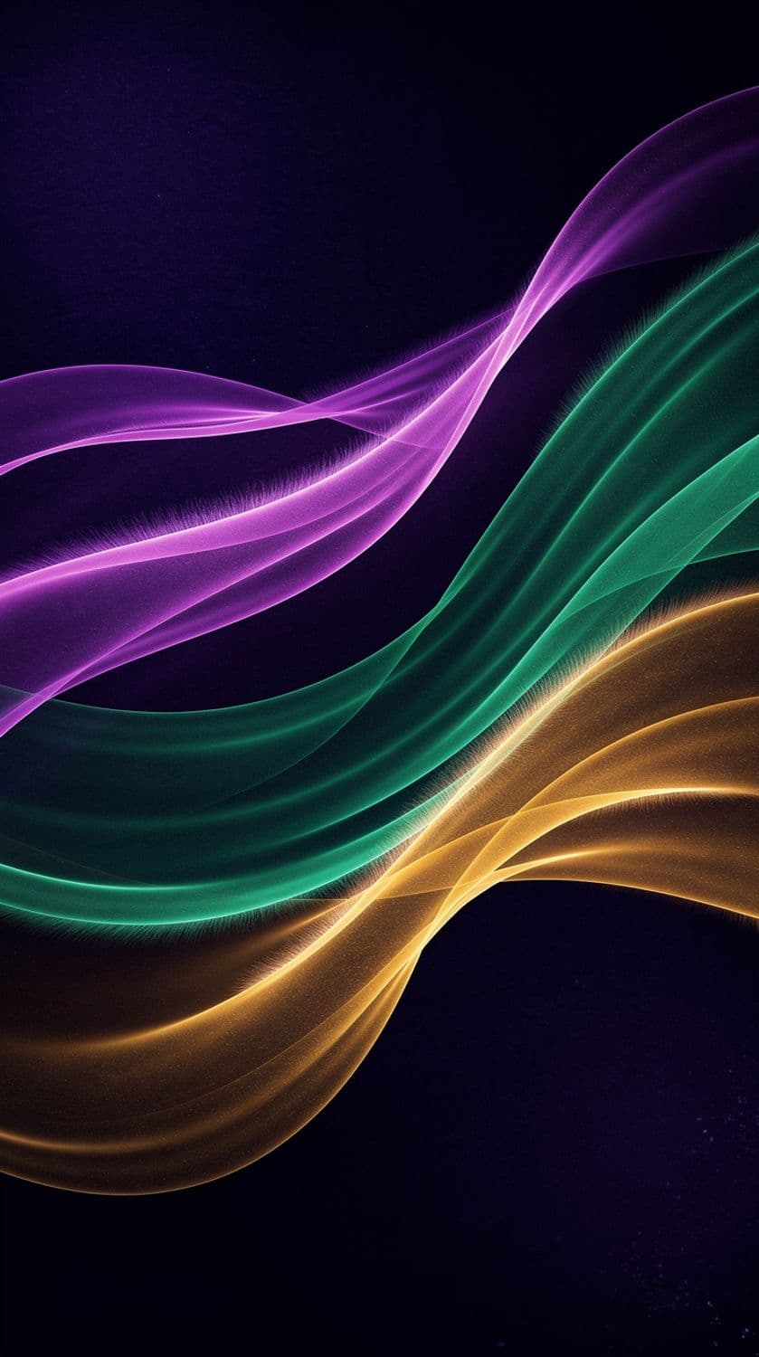 Luminescent Ribbon Flow