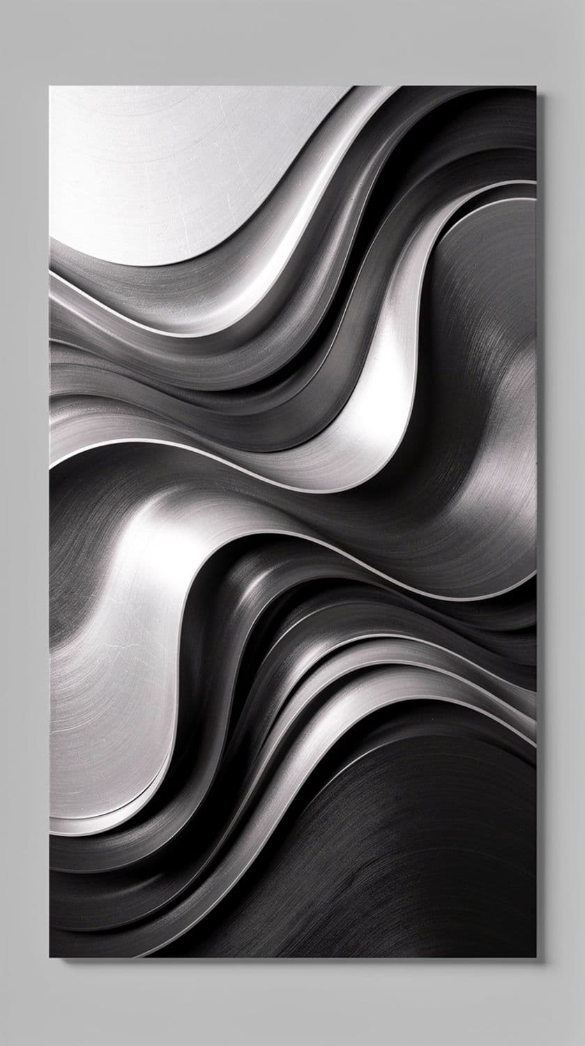 Silver Swirls