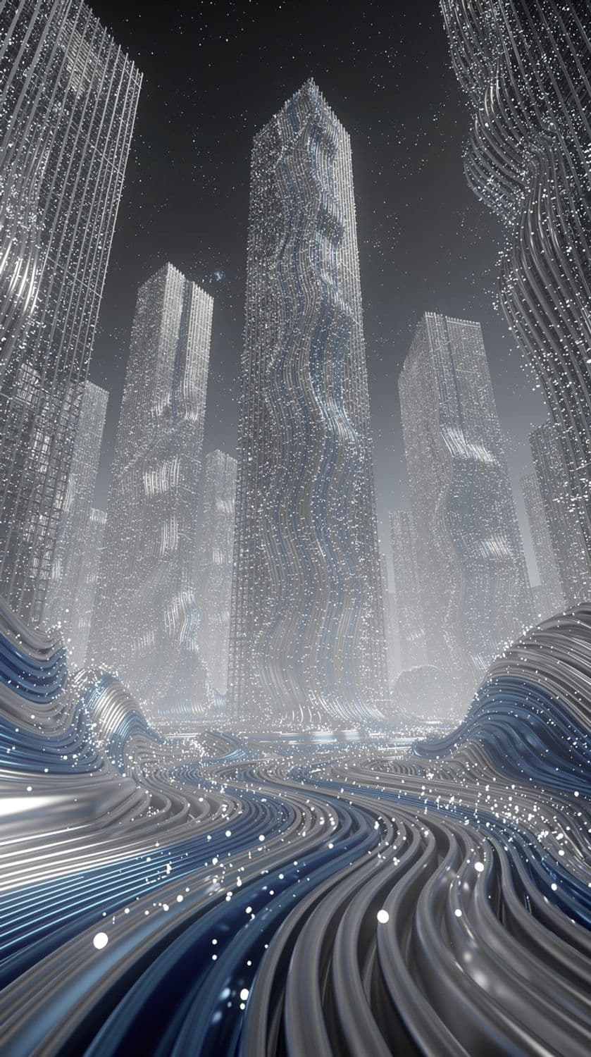 Cosmic Cityscape Vision