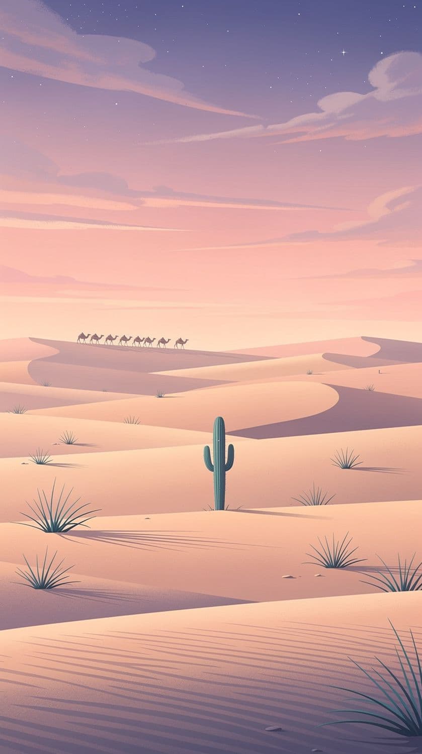 Twilight Desert Journey