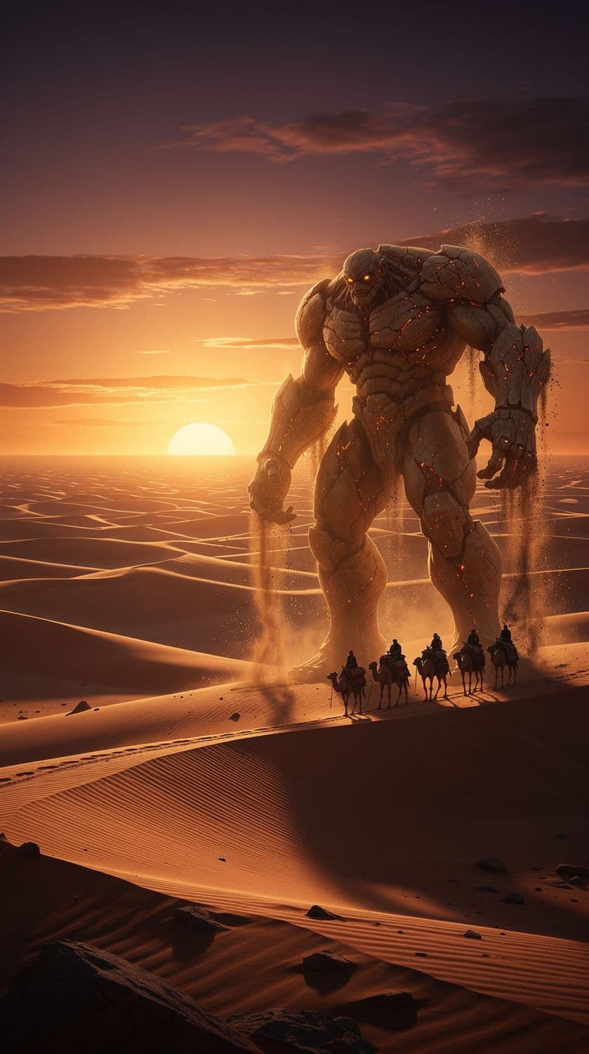 Twilight of the Sand Golems