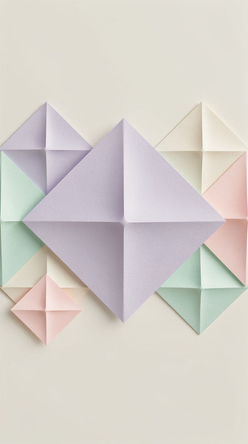 Pastel Diamond Overlap
