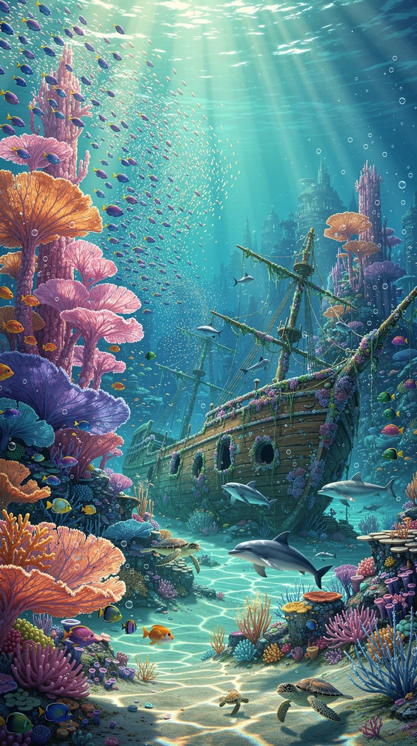 Mystical Underwater Kingdom