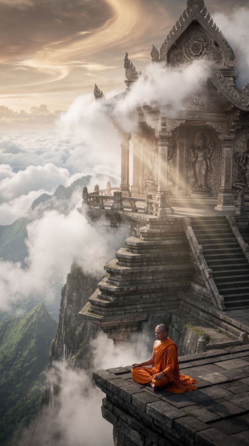 Temple Above the Clouds