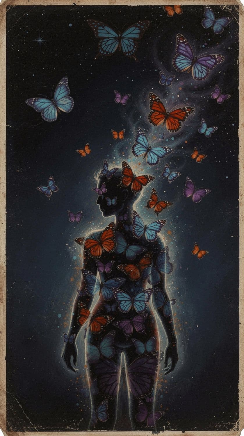 Butterfly Dream Silhouette